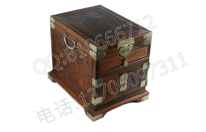 三童獻(xiàn)壽梳妝盒、收納盒