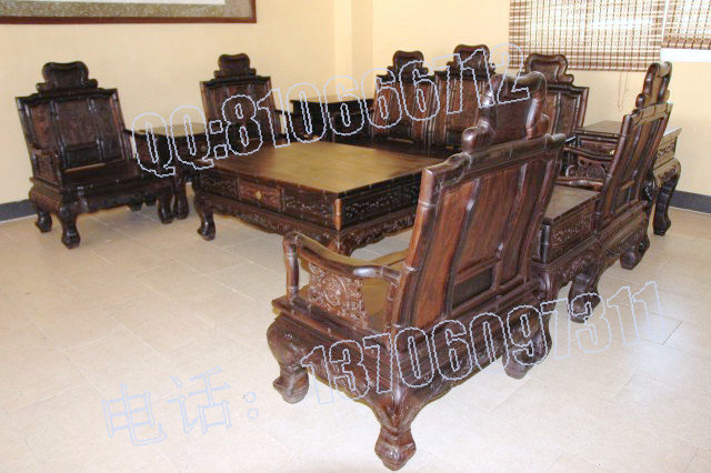 大葉紫檀沙發(fā) 竹節(jié)