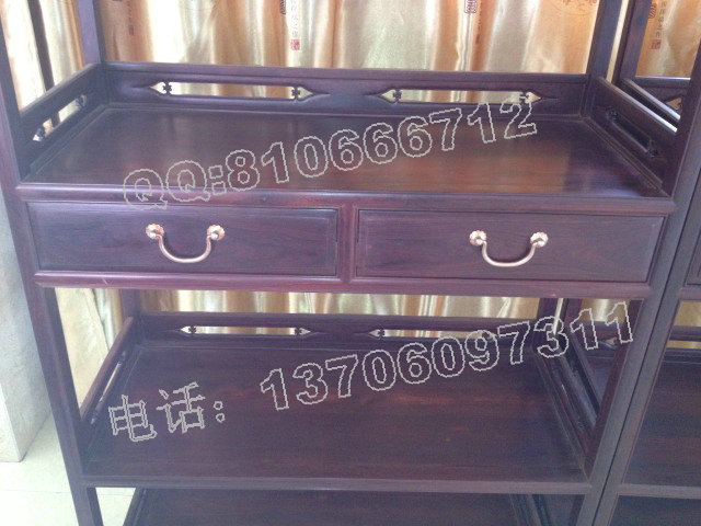 印度小葉紫檀書柜 明式